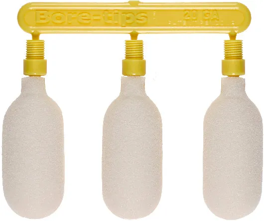 20 Gauge Gun Cleaning Bore-tips® by Swab-its® Barrel Cleaning Swabs: 41-0020