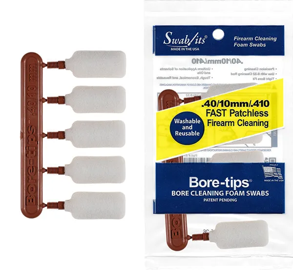 41-4001-100CS: 41-4001: .40cal/.44cal/10mm/410 Gauge Case of Gun Cleaning Bore-tips® by Swab-its® Dealer Price List