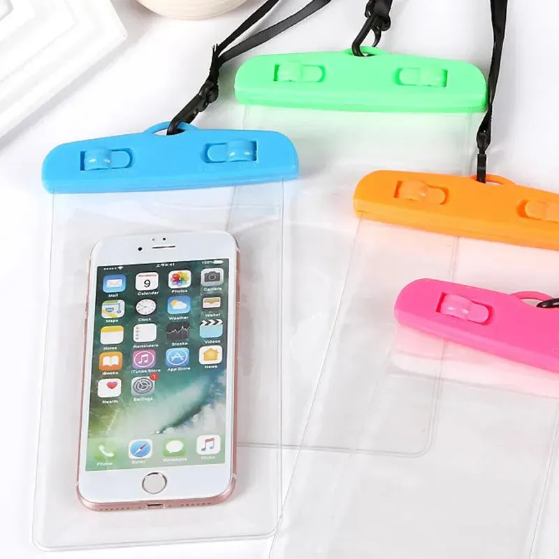 Beach Phone Case Waterproof Phone Bag For Snorkeling Swimming Phone Pouch