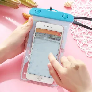 Beach Phone Case Waterproof Phone Bag For Snorkeling Swimming Phone Pouch