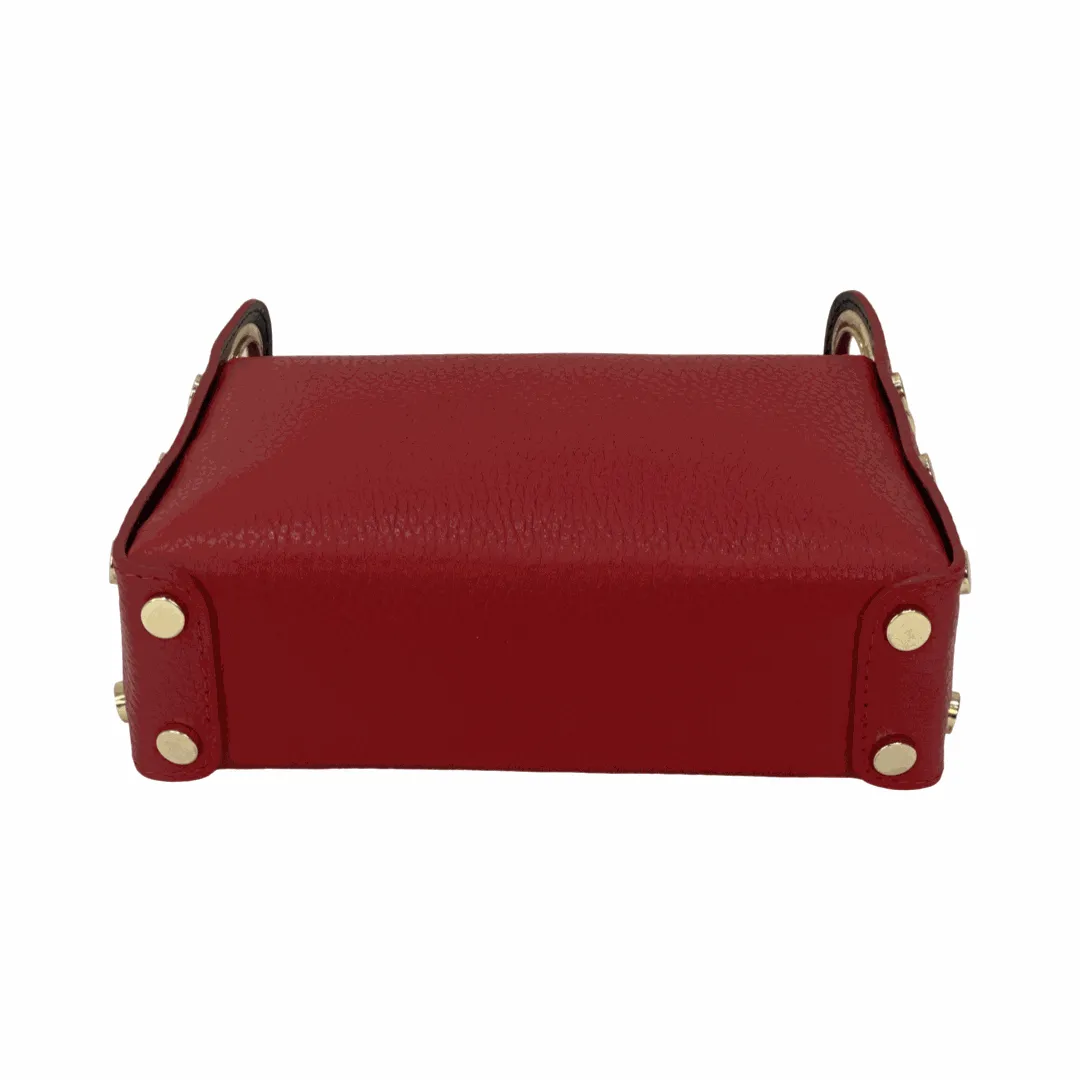 Bee Mini Leather Tote Bag