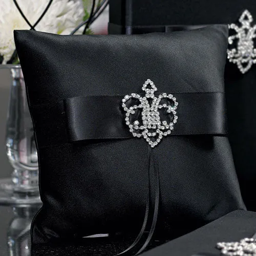 Beverly Clark The Crowned Jewel Collection Ring Pillow White