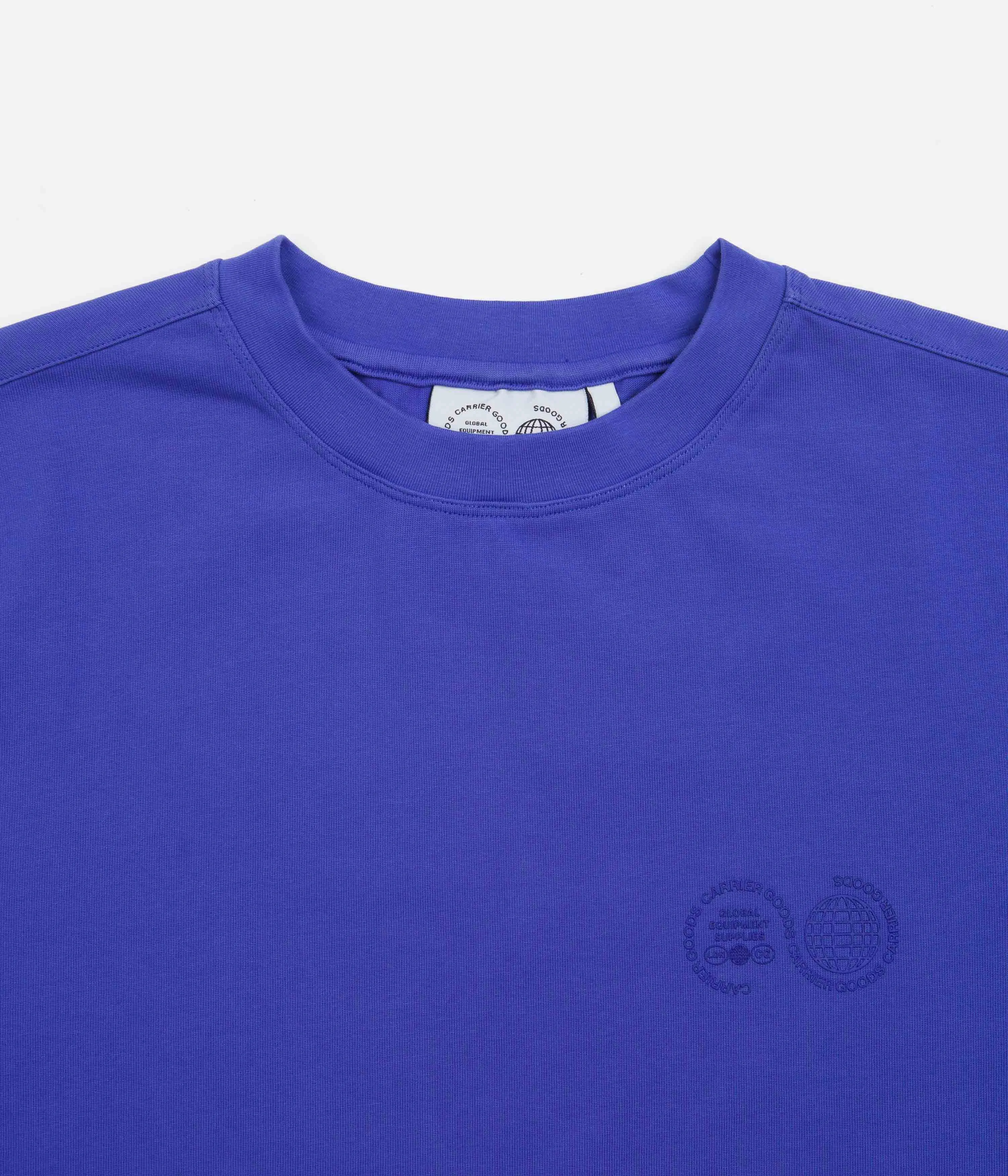 Carrier Goods Core Logo T-Shirt - Ultramarine
