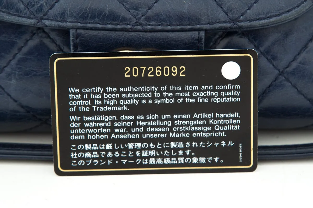Chanel 2014/15 Navy Large Shopper Handbag