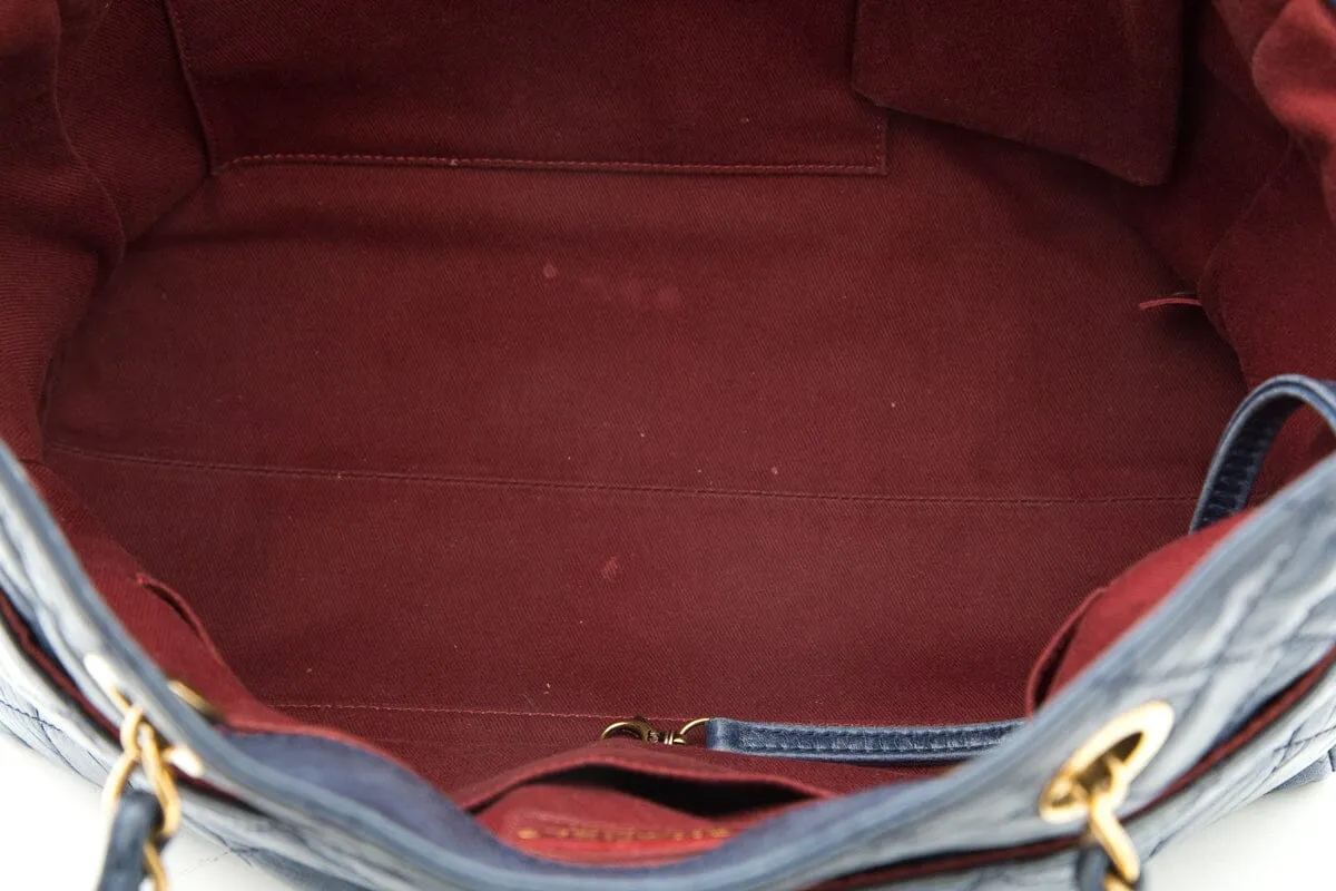 Chanel 2014/15 Navy Large Shopper Handbag
