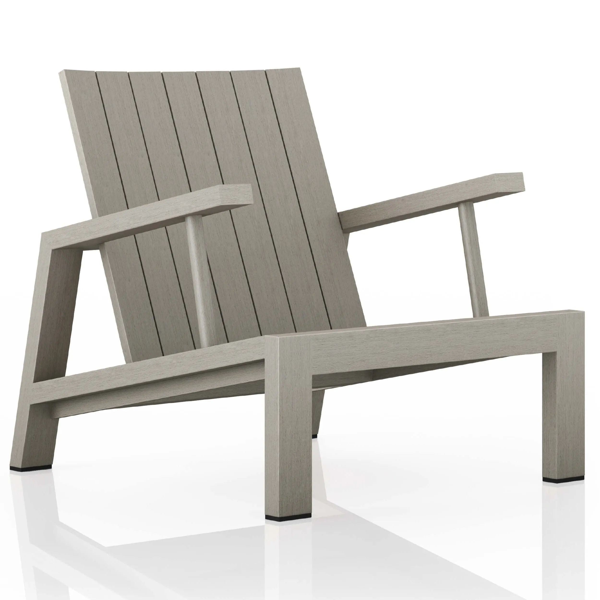 Dorsey Outdoor Chair, Weathered Grey