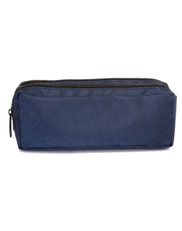 Double Pencil Case Blue Lightning
