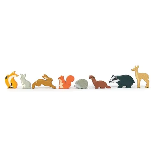 Eco-Friendly Wooden Animal - Woodland