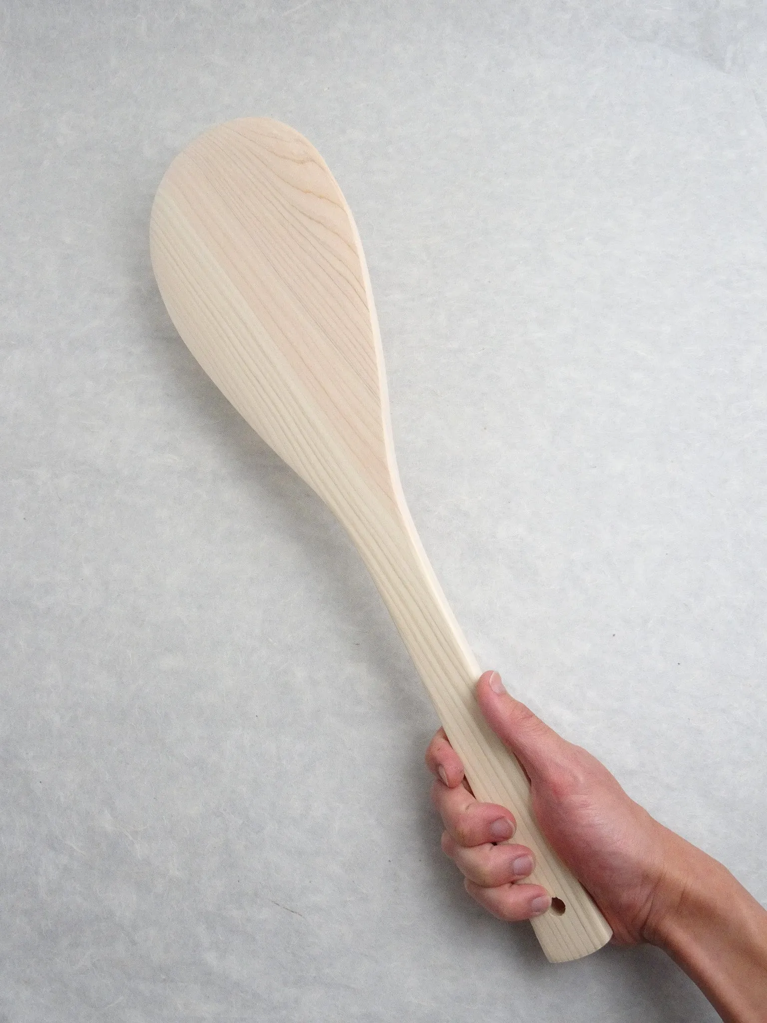HINOKI WOOD  SHAMOJI / RICE SCOOP EXTRA LARGE 48CM