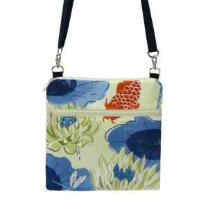 Koi | Navy Nylon | RTS Mini Square Crossbody Bag