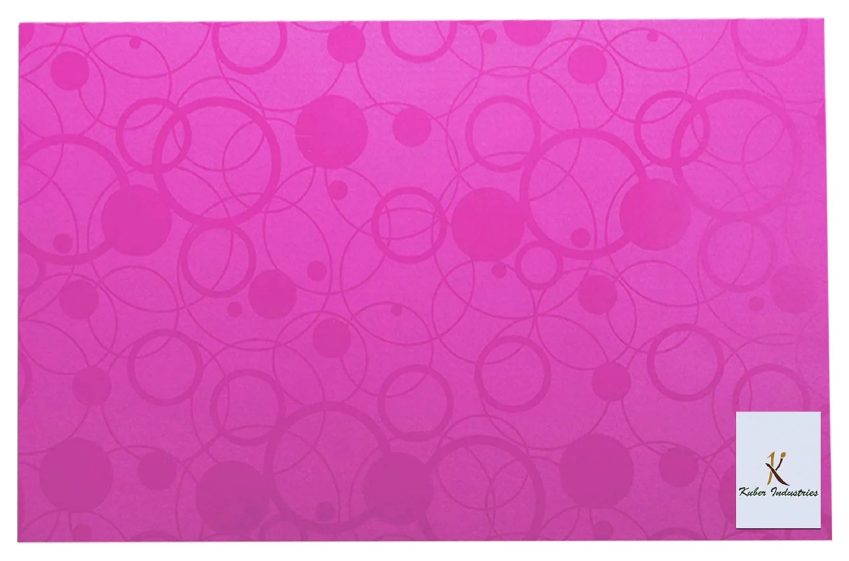 Kuber Industries Circle Design 3 Pieces PVC Refrigerator/Fridge Multipurpose Drawer Mat Set(Blue, Pink and Red)-CTKTC032331