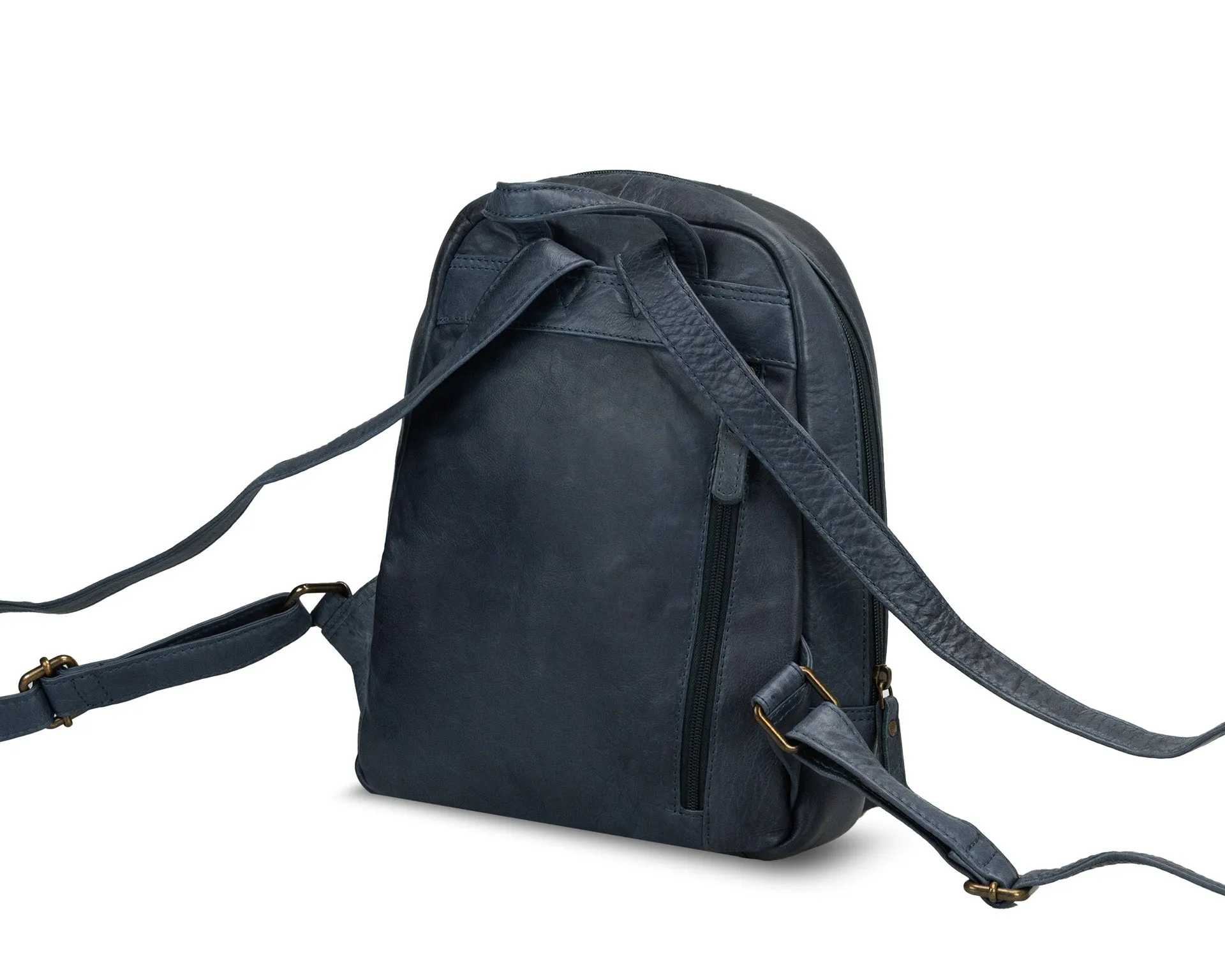 Lilly | Navy Leather