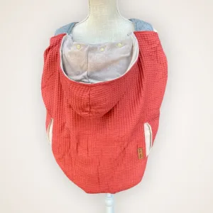 Rust Waffle- Sweater Knit Carrier Cover