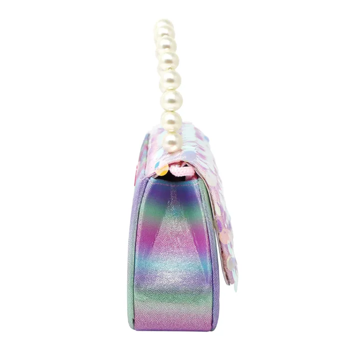 Shimmering Mermaid Sequin Hard Handbag