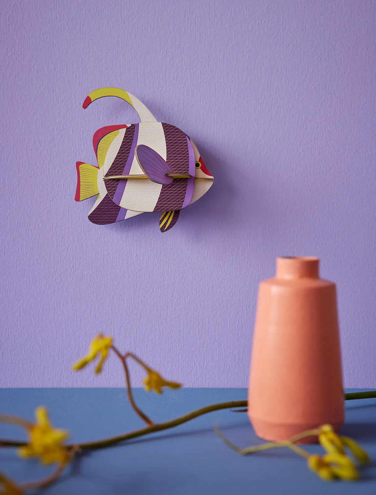 Studio Roof Marine Angelfish 3D Wall Decor