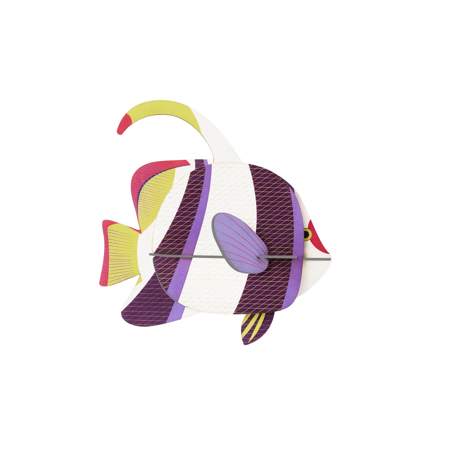 Studio Roof Marine Angelfish 3D Wall Decor