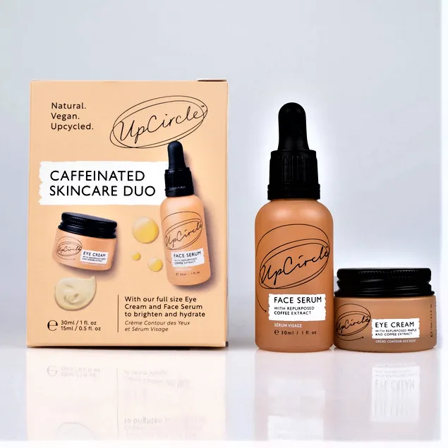 UpCircle Caffinated Duo Coffee Face Oil & Eye Cream